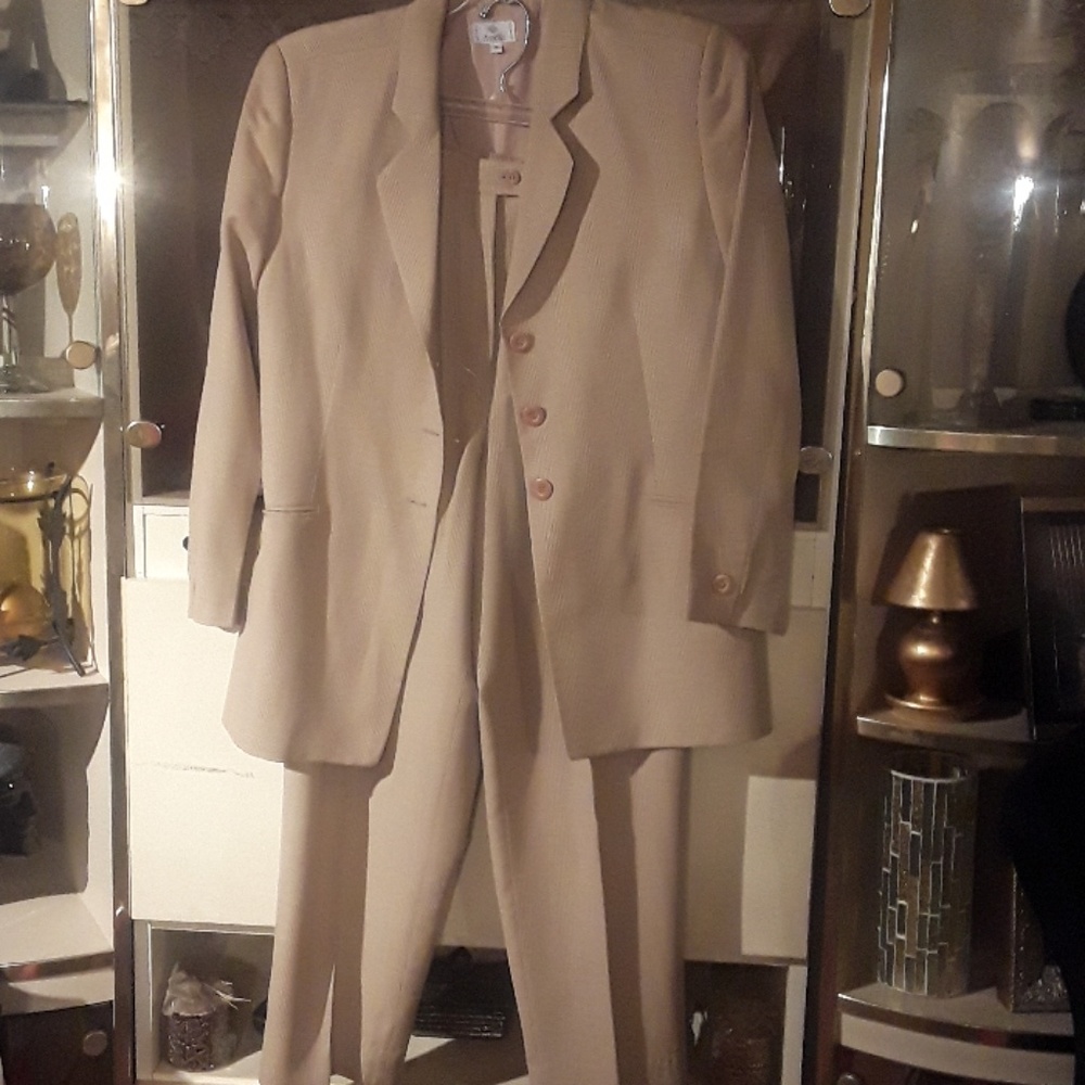 zanella pant suit checked pattern trousers leg pan